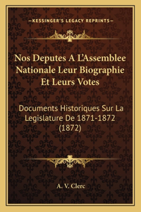 Nos Deputes A L'Assemblee Nationale Leur Biographie Et Leurs Votes