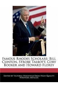 Famous Rhodes Scholars
