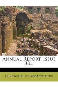 Annual Report, Issue 33...