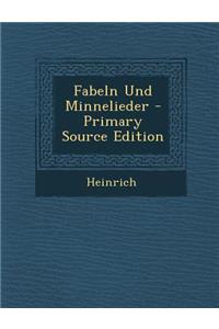 Fabeln Und Minnelieder