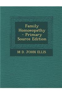 Family Homoeopathy