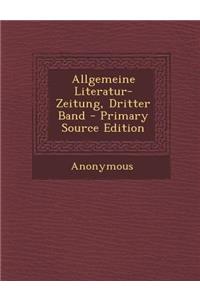 Allgemeine Literatur-Zeitung, Dritter Band