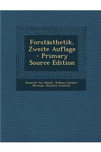Forstasthetik, Zweite Auflage