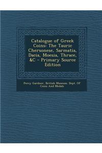 Catalogue of Greek Coins