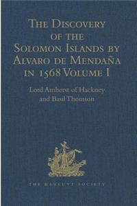 The Discovery of the Solomon Islands by Alvaro de Mendaña in 1568