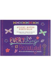 Everything Is Beautiful Sticky Notes Portfolio