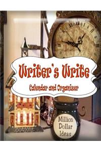 Writer's Write Calendar And Organizer