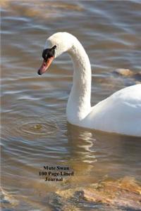 Mute Swan 100 Page Lined Journal