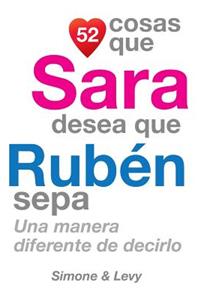 52 Cosas Que Sara Desea Que Rubén Sepa