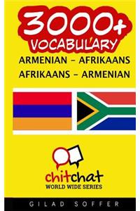 3000+ Armenian - Afrikaans Afrikaans - Armenian Vocabulary