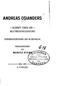 Schrift über die Blutbeschuldigung