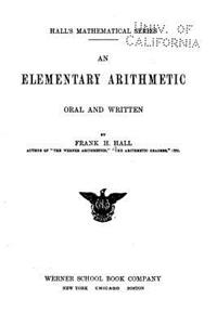 Elementary Arithmetic, Oral and Written