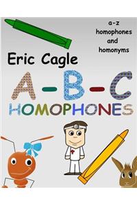 ABC Homophones and Homonyms Coloring Book