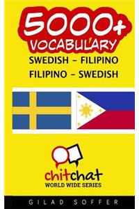 5000+ Swedish - Filipino Filipino - Swedish Vocabulary