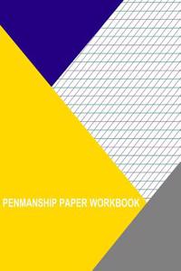 Penmanship Paper Workbook