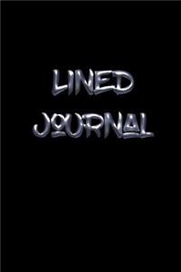 Lined Journal