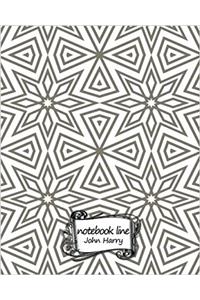 Lined Star Journal / Notebook / Diary: Notebook / Journal / Diary