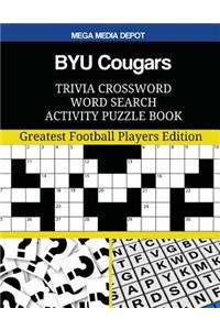 BYU Cougars Trivia Crossword Word Search Activity Puzzle Book