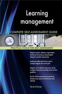 Learning management Complete Self-Assessment Guide