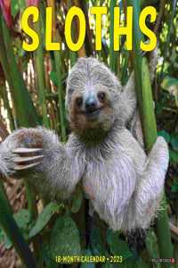 Sloths 2023 Wall Calendar