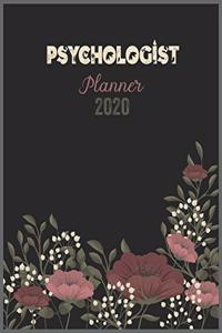 PSYCHOLOGIST Planner 2020: 2020 Calendar, Daily Weekly Planner with Monthly quick-view/over view with 2020 Planner