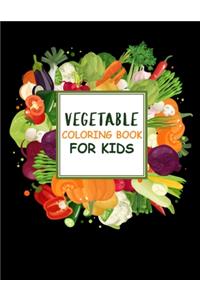 Vegetable Coloring Book for Kids