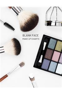 Blank Face Make Up Charts