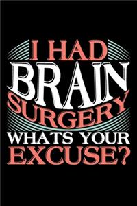 I Had Brain Surgery Whats Your Excuse?