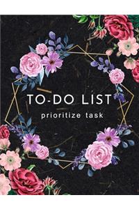 To-Do List Prioritize Task