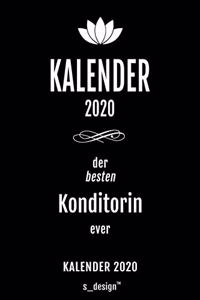 Kalender 2020 für Konditoren / Konditorin
