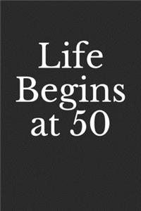Life Begins at 50