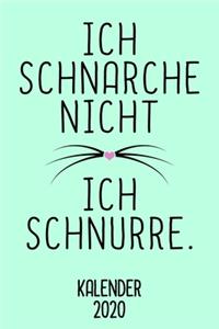 Kalender 2020 Ich Schlafe Nicht Ich Schnurre