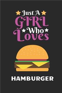 Just A Girl Who Loves Hamburger