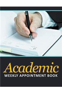 Academic Weekly Appointment Book