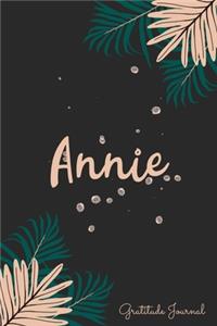 Annie Gratitude Journal