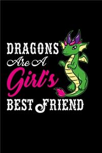 Notizbuch Dragons Are A Girl's Best Friend