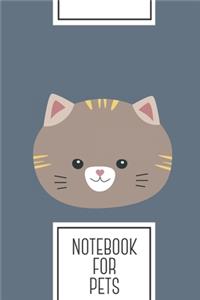 Notebook for Pets