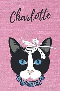 Charlotte Katzen-Malbuch / Notizbuch / Tagebuch