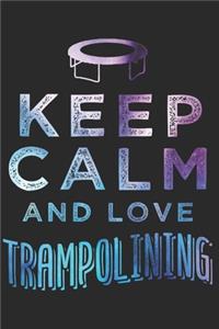 Trampolin Notizbuch