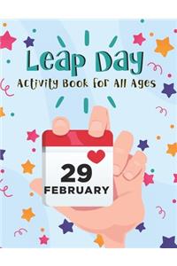 Leap Day Activity Book for All Ages