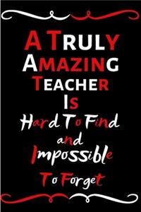 A Truly Amazing Teacher Is Hard To Find And Impossible To Forget