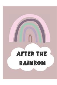 After The Rainbow: Comes Baby A 40 Week Pregnancy Journal + Notebook