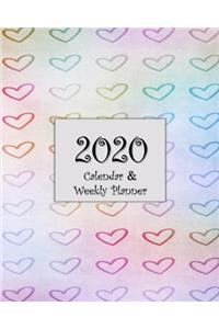 2020 Calendar & Weekly Planner