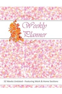 Weekly Planner Undated