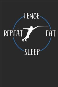 Fence Eat Sleep Repeat