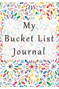 My Bucket List Journal