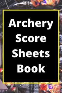 Archery Score Sheets Book