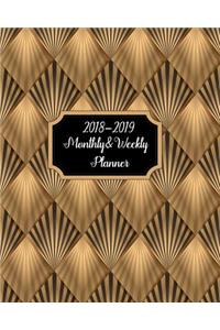 2018-2019 Weekly & Monthly Planner