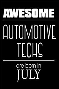 Awesome Automotive Techs Are Born In July