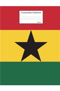 Ghana Composition Notebook